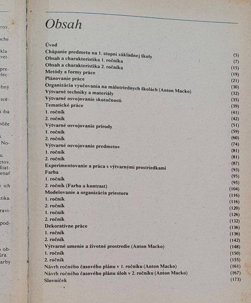 Výtvarná výchova v 1. a 2. ročníku / Metodická príručka