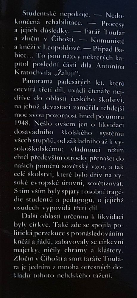 Žaluji 3. Stalinská justice v Československu