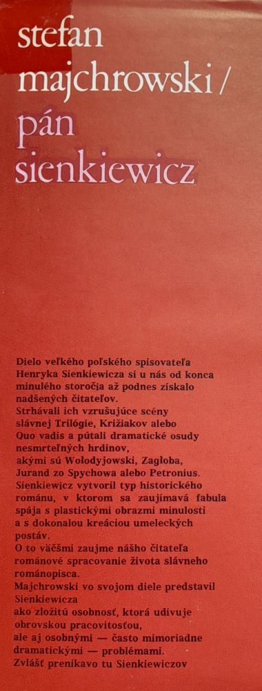Pán Sienkiewicz / Osudy slávnych
