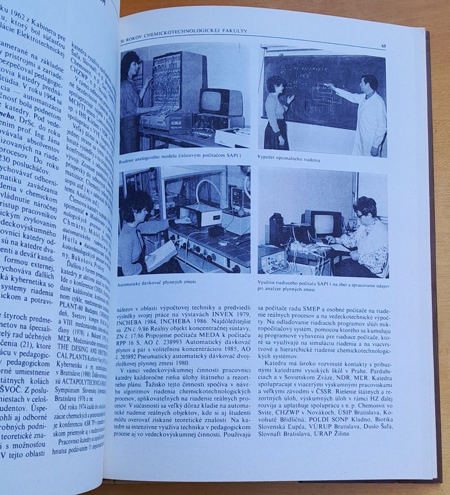 Pamätnica k 50. výročiu chemickotechnologickej fakulty SVŠT Bratislava 1940-1990