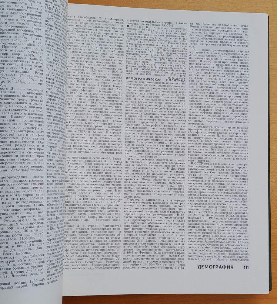 Demografičeskij enciklopedičeskij slovar / Demografický encyklopedický slovník