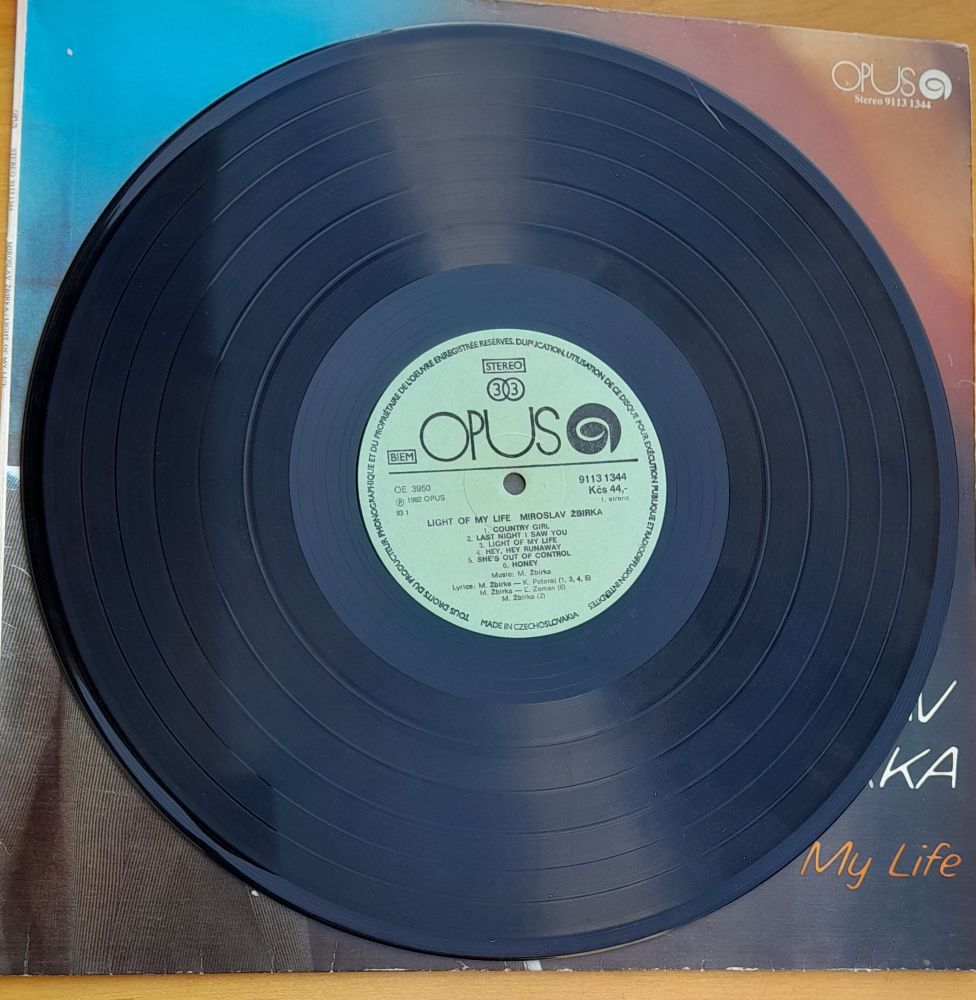 Miroslav Žbirka, Light of My Life, LP platňa - long play