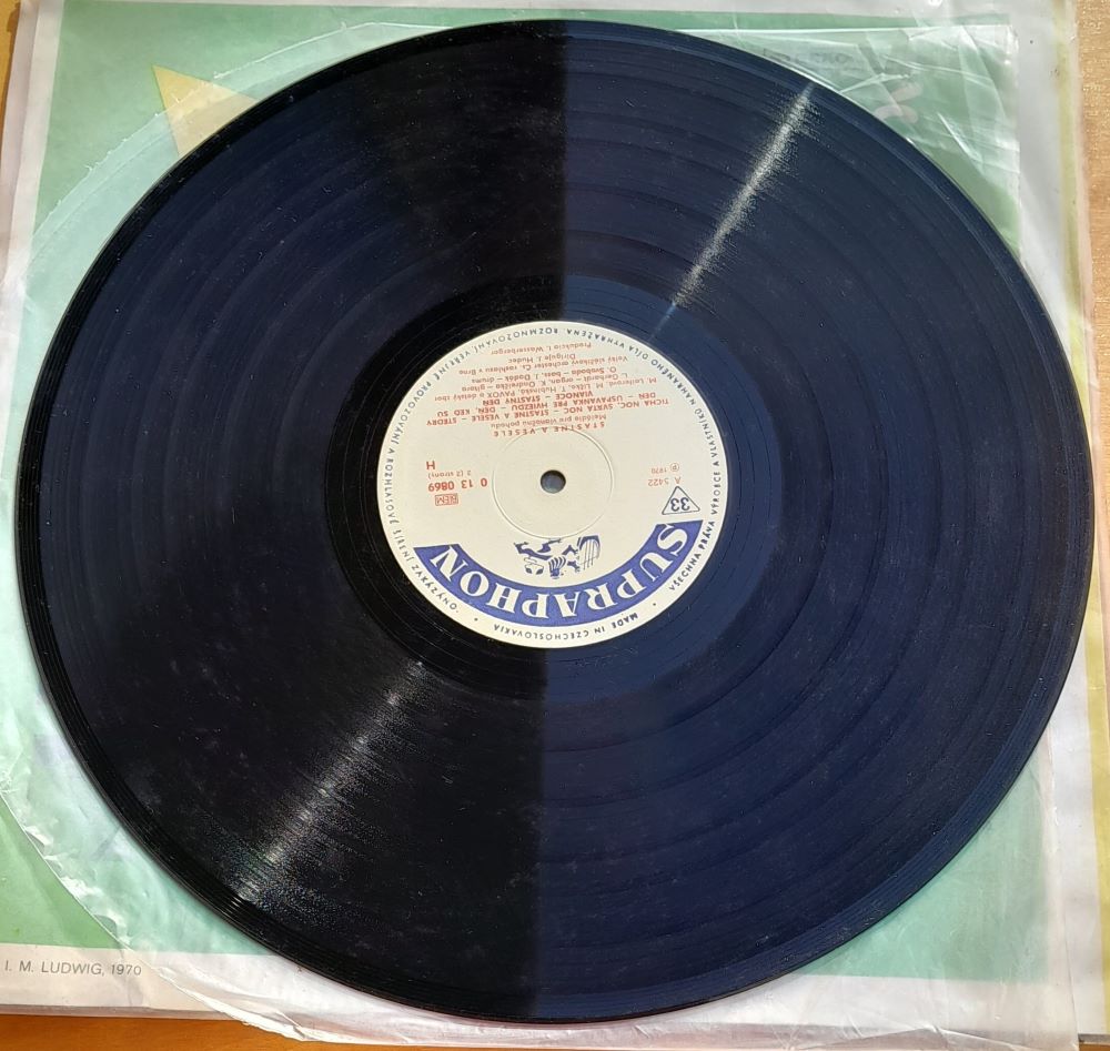 Šťastné a veselé, Melódie pre vianočnú pohodu LP platňa - Long play