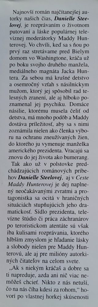 Cesta Maddy Hunterovej