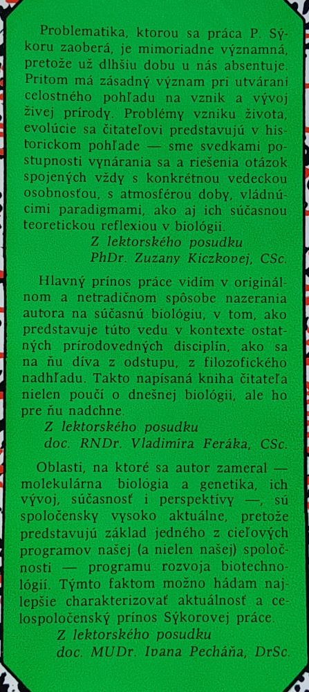 Alchýmia života / Edícia Sputnik