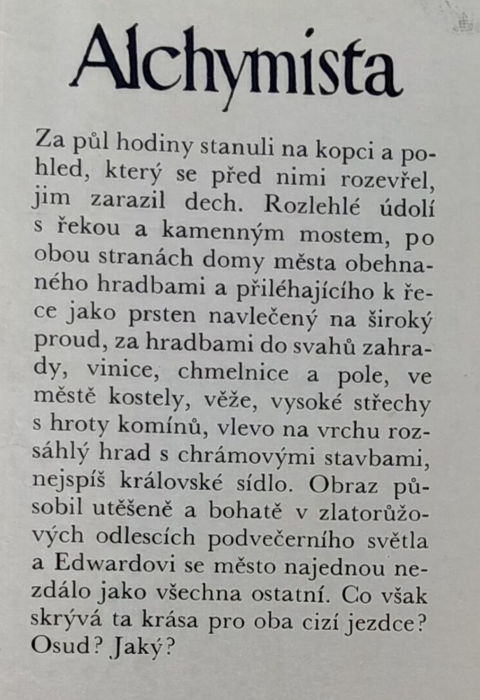 Alchymista / Román o živote Edwarda Kelleyho