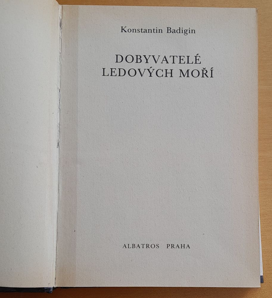 Dobyvatelé ledových moří / Knihy odvahy a dobrodružství