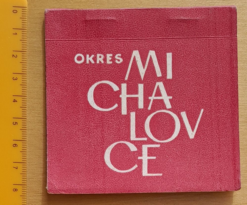 Okres Michalovce / súbor 7 pohľadníc