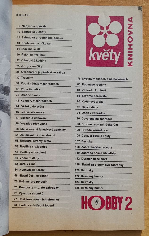 Hobby 2 / Knihovna Květy