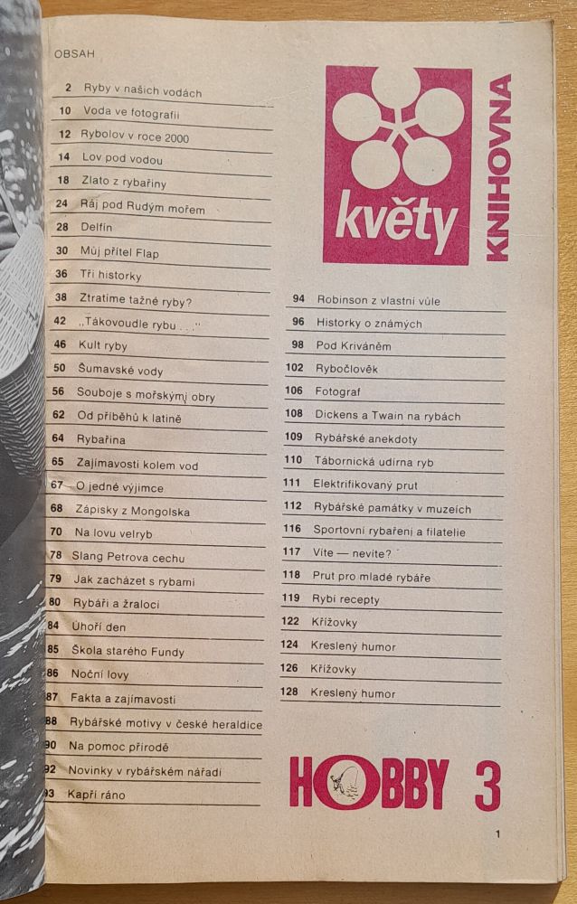 Hobby 3 / Knihovna Květy