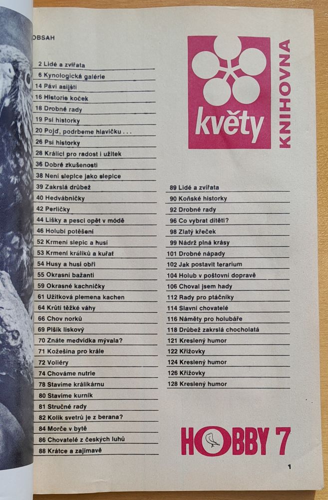 Hobby 7 / Knihovna Květy