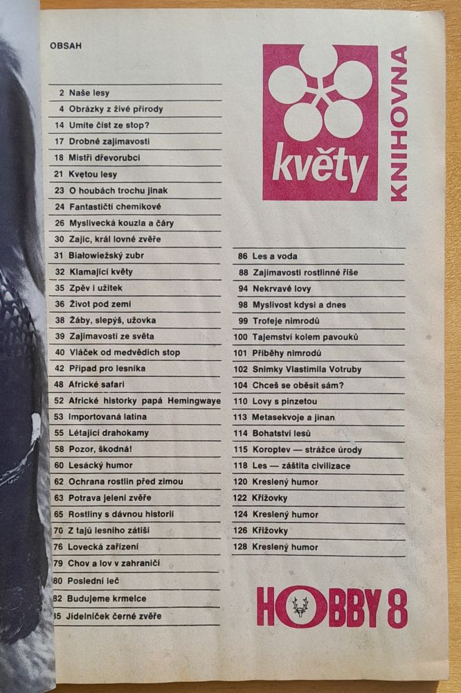 Hobby 8 / Knihovna Květy