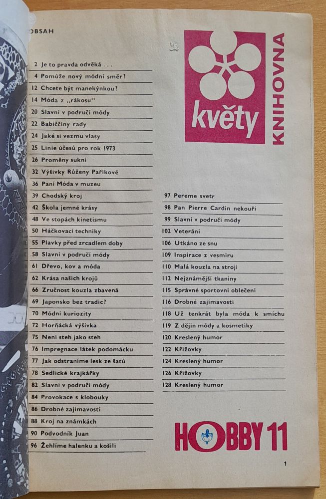 Hobby 11 / Knihovna Květy