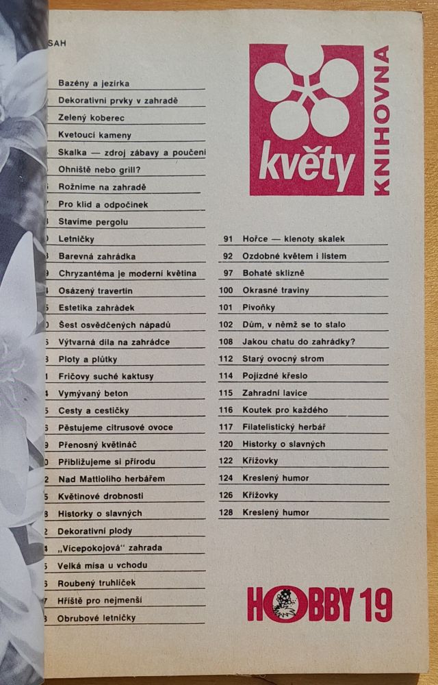 Hobby 19 / Knihovna Květy