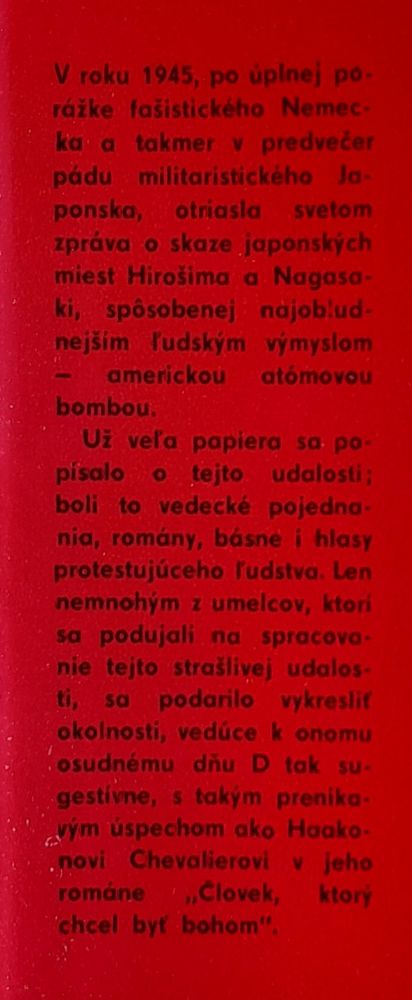 Človek, ktorý chcel byť Bohom - o Oppenheimerovi