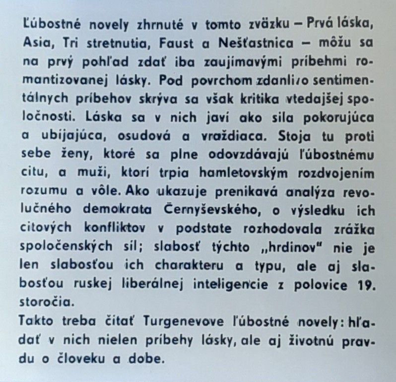 Prvá láska (Turgenev)