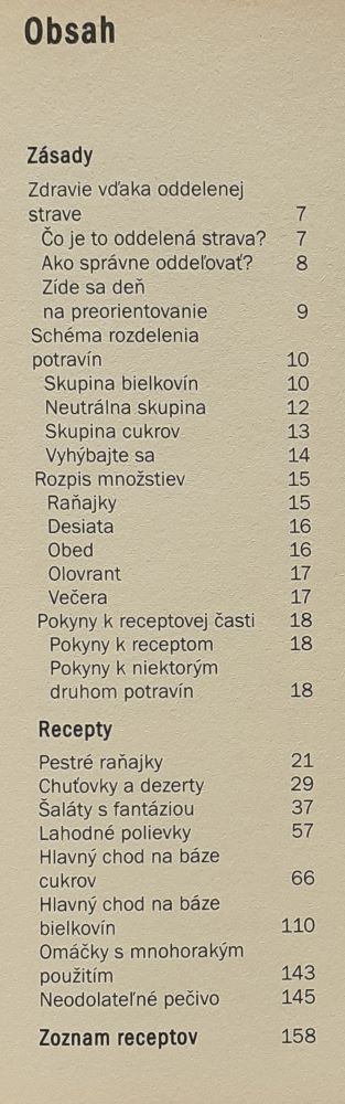 Oddelená strava