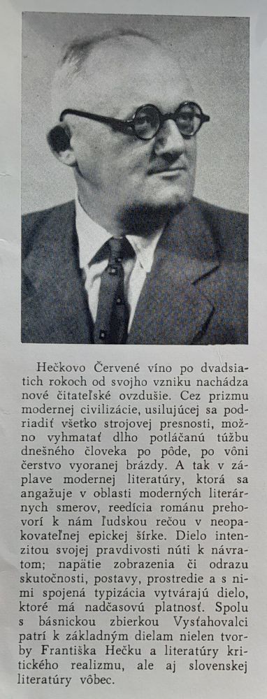 Červené víno / Hviezdoslavova knižnica