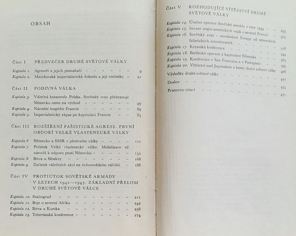 Druhá světová válka / Vojenskopolitický nástín