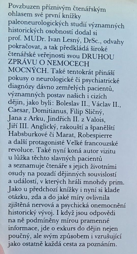Druhá zpráva o nemocech mocných