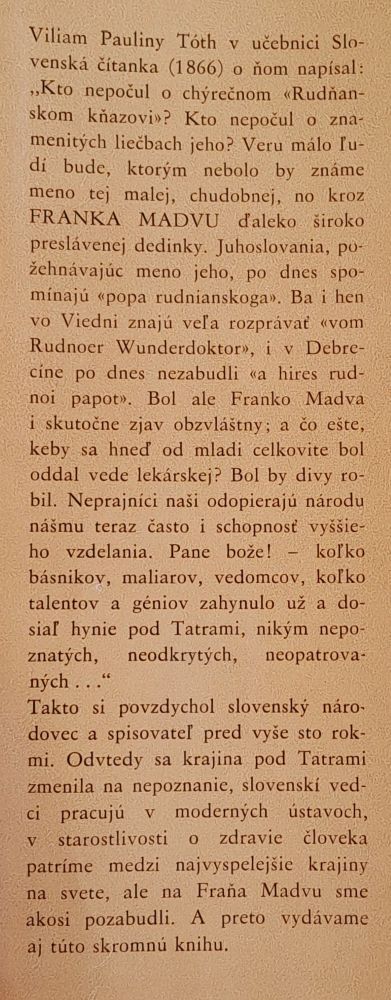 Divotvorný lekár z Rudna / Edícia Náš človek vo svete