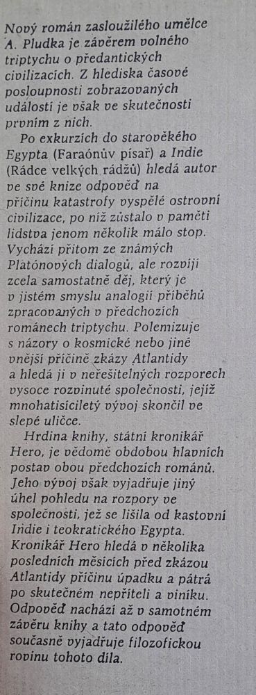 Nepřítel z Atlantidy / Edice Žatva
