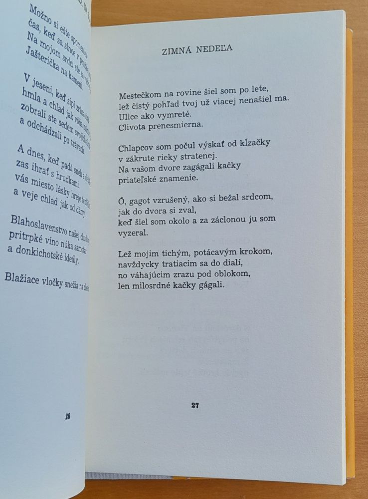 Predletie / Pôvodná tvorba