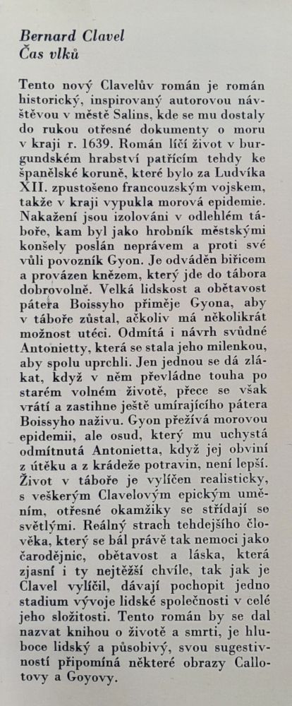 Čas vlkú / Edice Svět