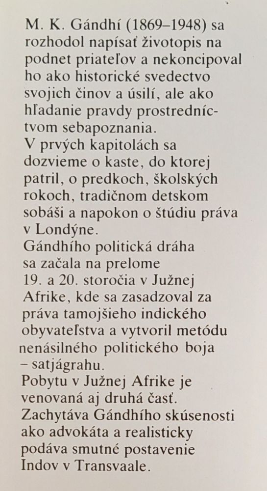 Môj experiment s pravdou