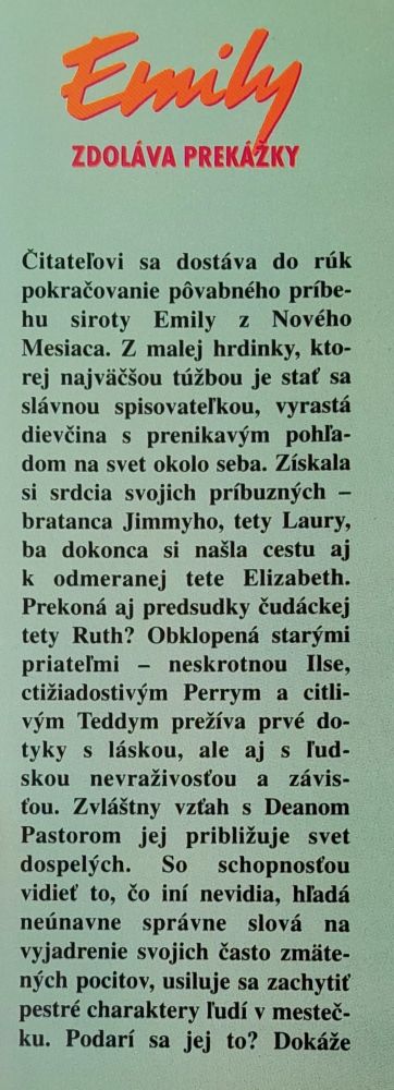 Emily zdoláva prekážky / 2. časť série Emily