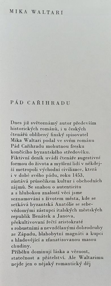 Pád Cařihradu / Edíce Zlatá řada