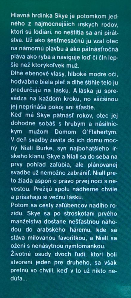 Skye OMalleyová / Úvodný román rovnomennej šesťdielnej série