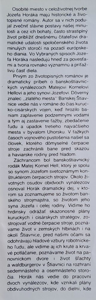 Strieborné hlbiny / Životopisný román