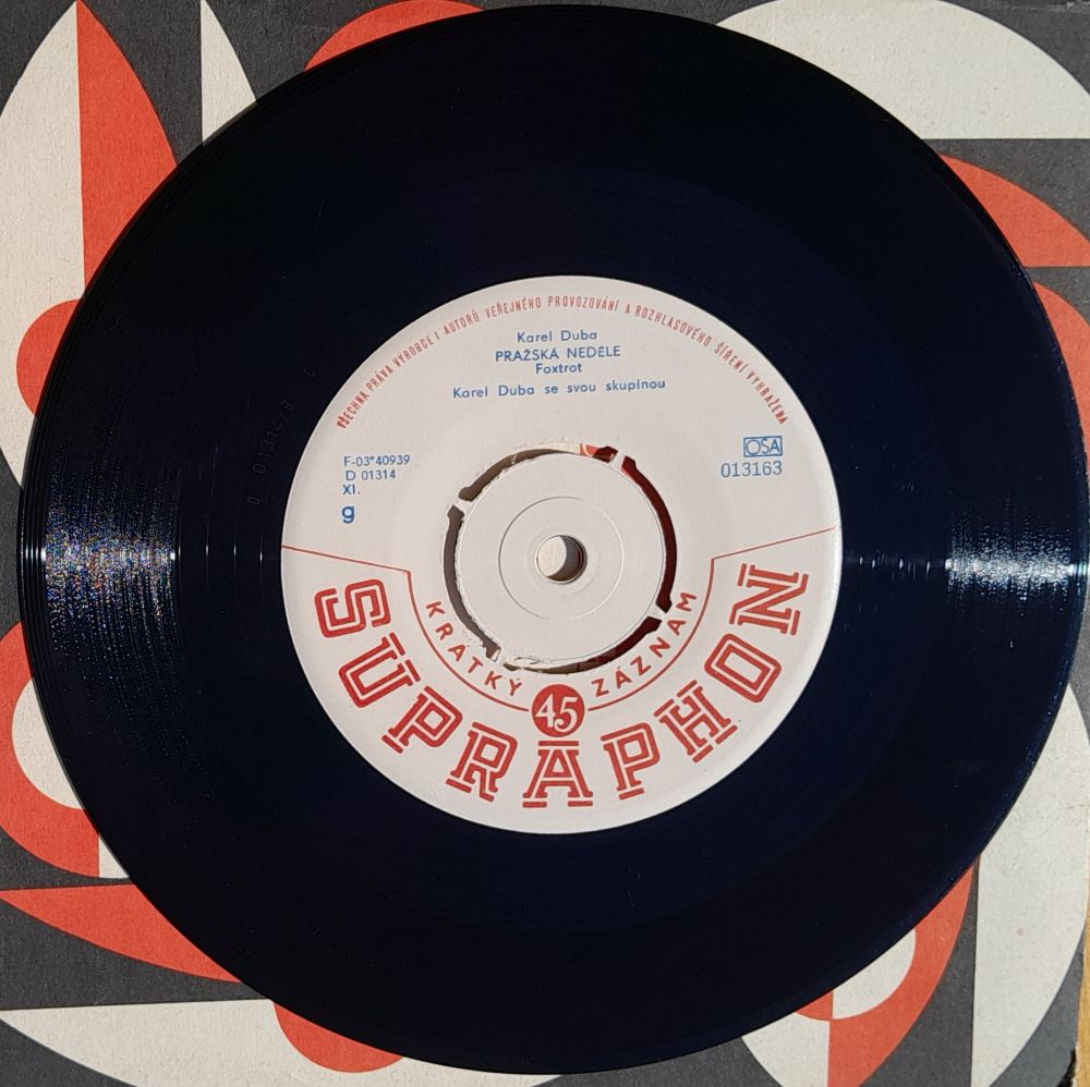 Karel Duba, Judita Čeľovská, LP platňa - single play