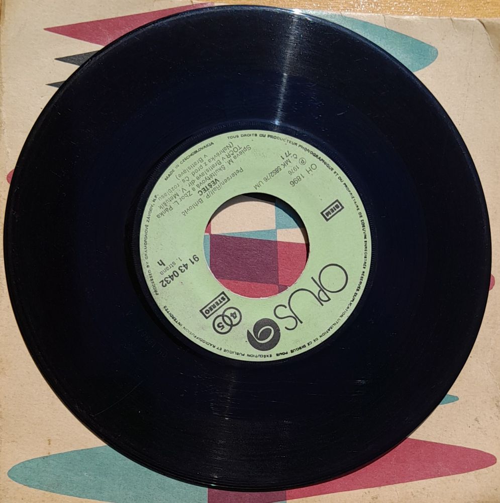 Mária Škultétyová, LP platňa - single play