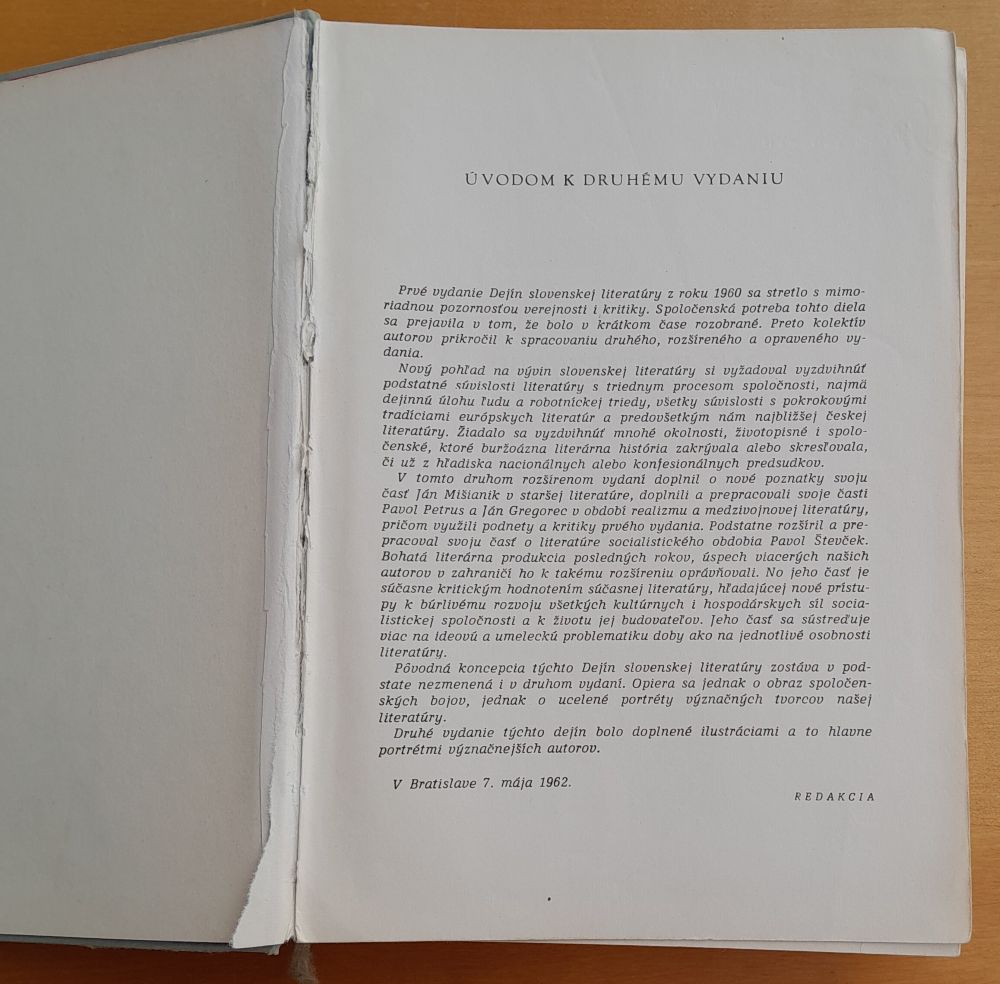Dejiny slovenskej literatúry