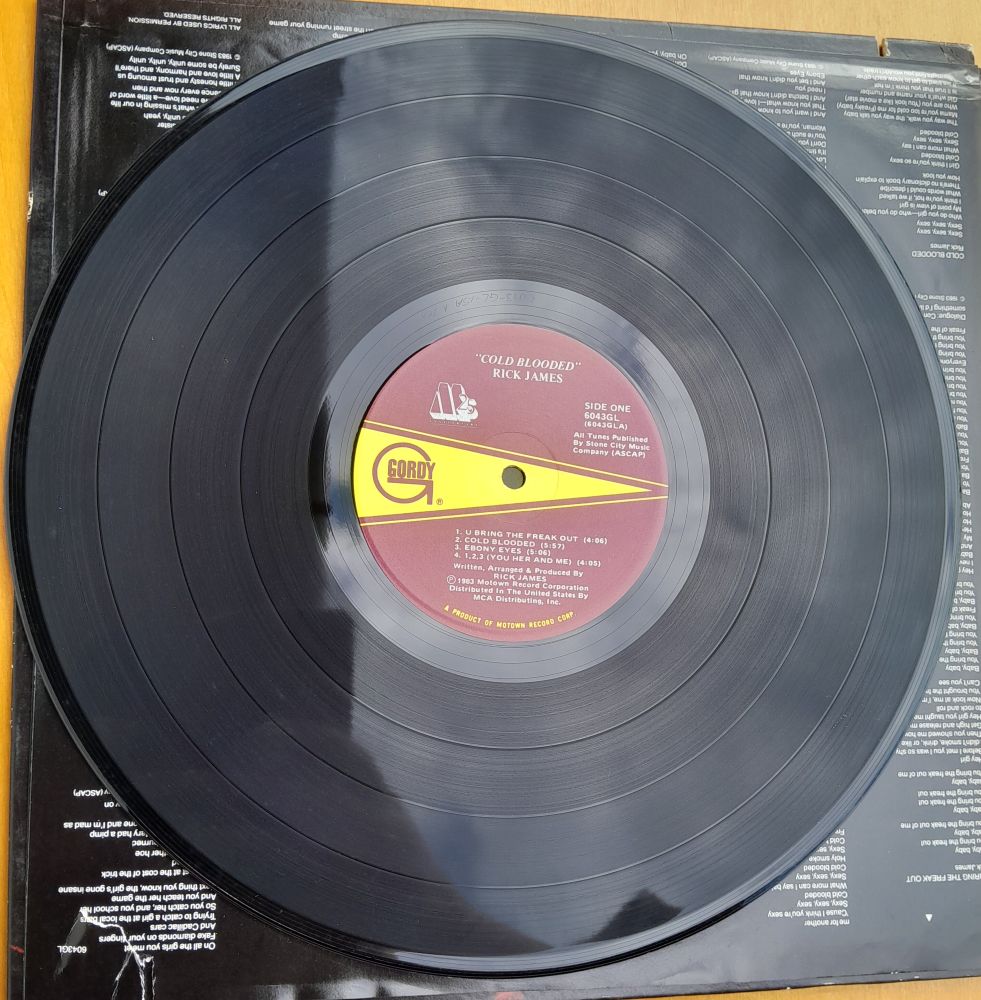 Rick James, Cold Blooded, LP platňa long play