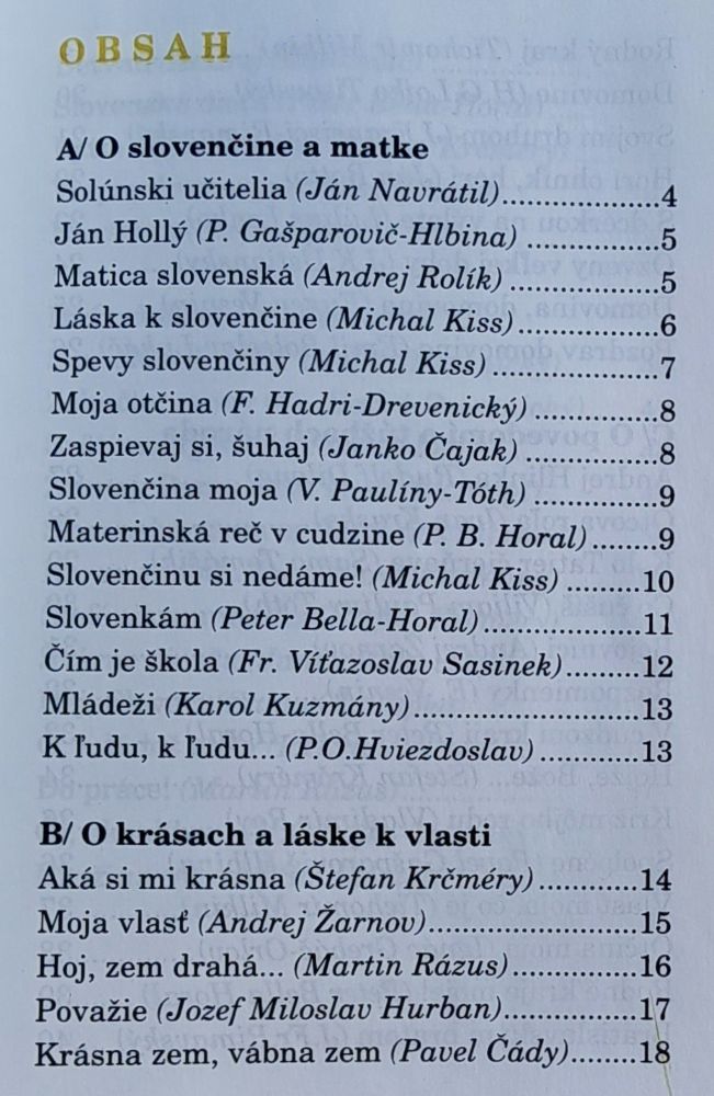 Perly / Výber slovenskej národnej poézie