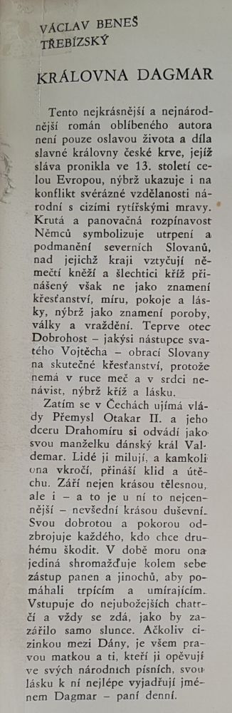 Královna Dagmar - historický román