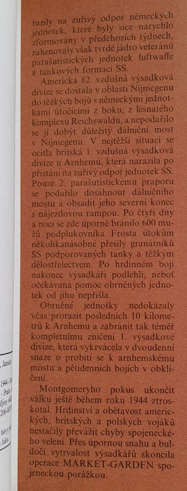 Arnhem 1944 - Edice Malé dějiny válek