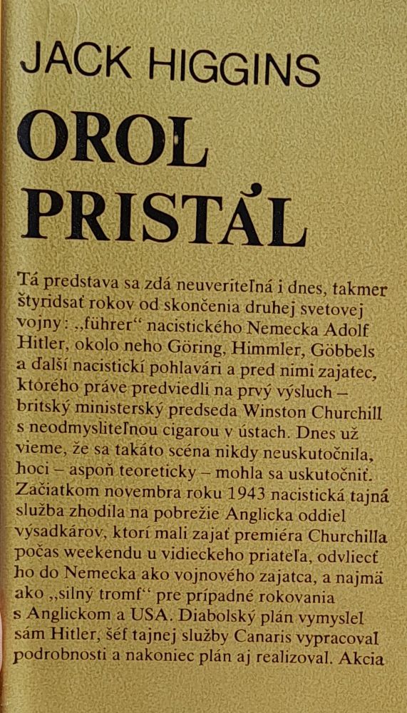 Orol pristál - Jack Higgins