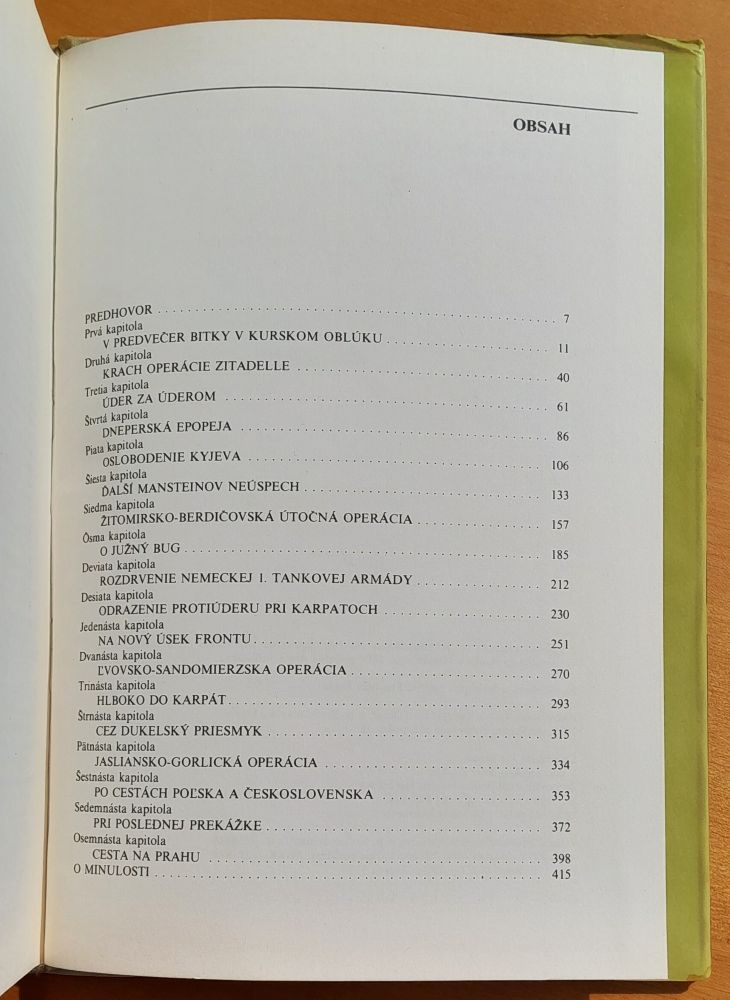 Na juhozápadnom smere 1. 2. - Pamäti veliteľa armády