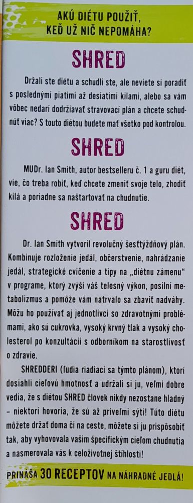 Shred - Revolučná diéta