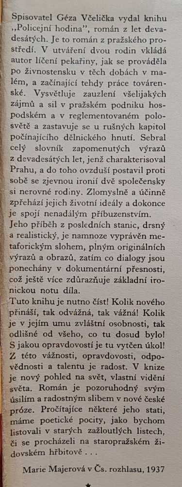 Policejní hodina - Edice Nový svět