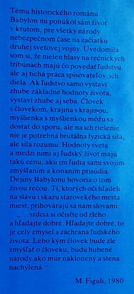 Babylon 1. 2. / Slovenská próza