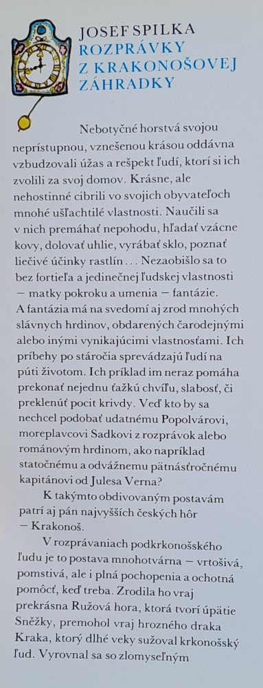 Rozprávky z Krakonošovej záhradky - Edícia Z rozprávky do rozprávky