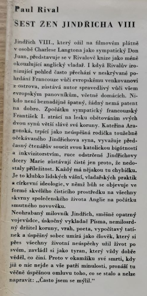 Šest žen Jindřicha VIII