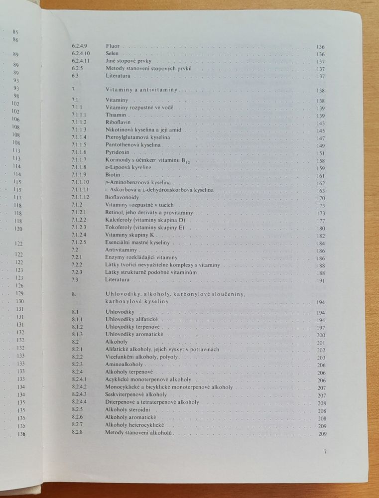 Chemie potravin