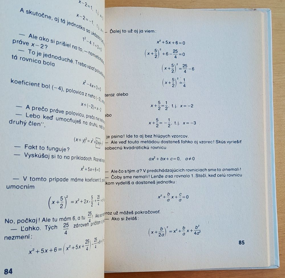Otec, matka, matematika a ja