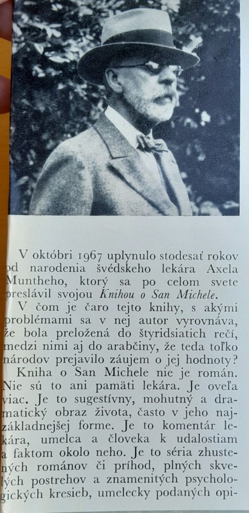 Kniha o San Michele - Hviezdoslavova knižnica